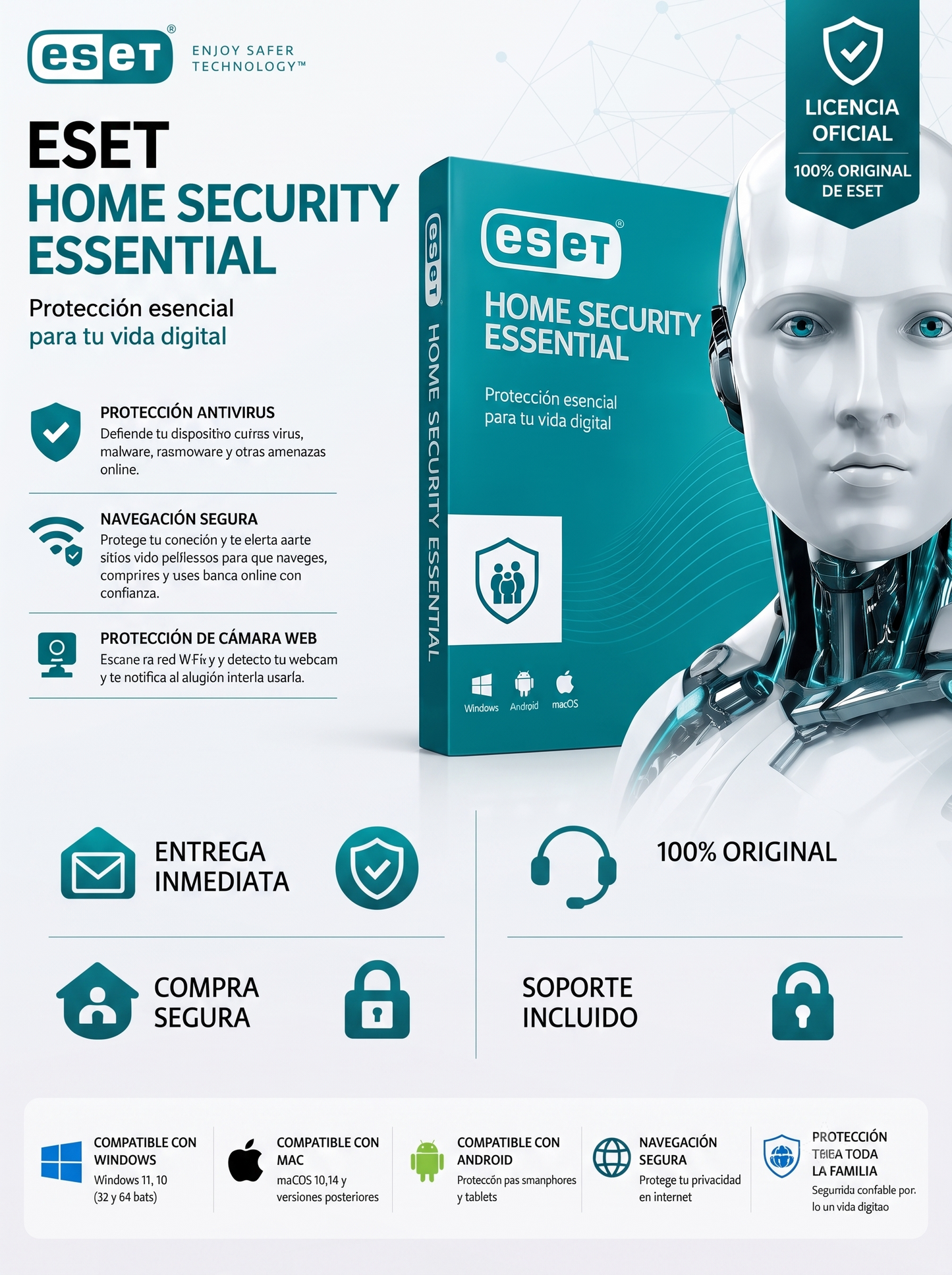 ESET Home Security Essential 1 Año