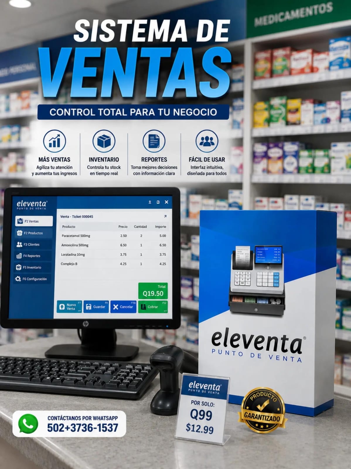 Eleventa Punto De Venta 5.50 Monocaja Y Multicaja ...
